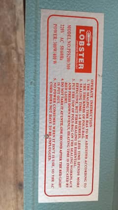 Electronic Impulse Sealer, Plastic Coating Machine Lobster