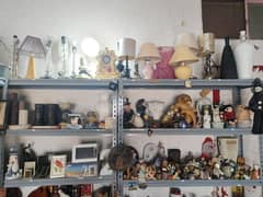 we have all types of imported table lamps and corner light.