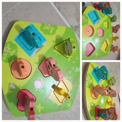 wooden shapes puzzles