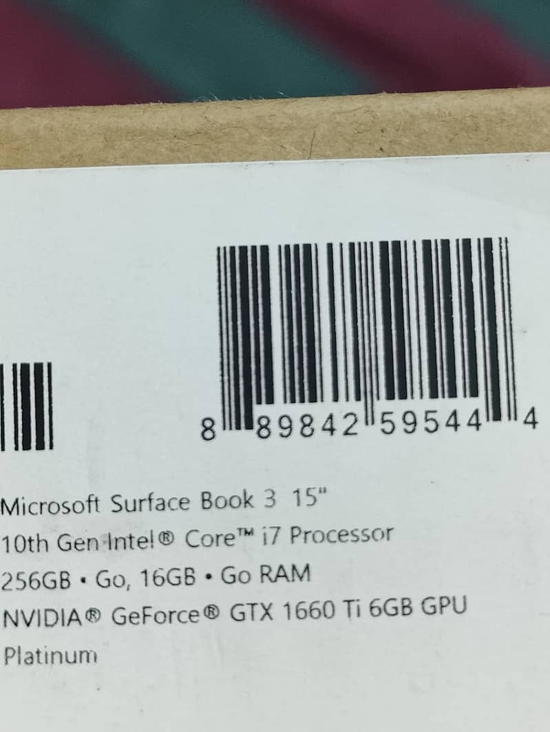 Microsoft 2in1 Surface Book3 15" laptop w/Dock, BT Headset, Secure SSD 1
