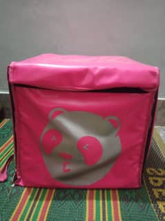 Foodpanda Bag with 3 shirts