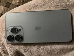 i phone 15pro max 256gb natural titanium jv