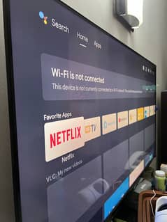 Haier 50 inches 4K LED TV brand new used