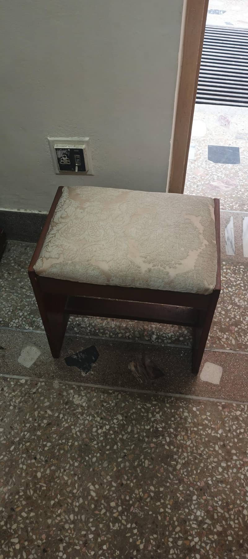 double king size bed with side table and dressing table 6