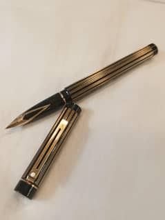 ORIGINAL SHEAFFER TARGA 14K GOLD FOUNTAIN PEN WATSAPP 03432655513