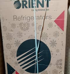 ORIENR refrigerator in small size colours (Hairline Red).