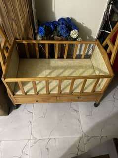 Baby cot for sale imported wood