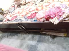 wood bed best hy single wala 2 pice