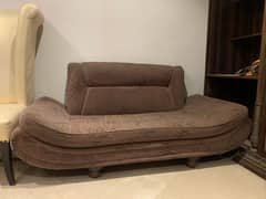 2 seater neat and clean sofa