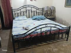 Wrought iron bed set