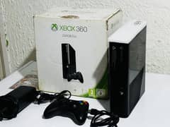 XBOX 360 E SLIM JAILBREAK BOX PACK GAMES INSTALLED