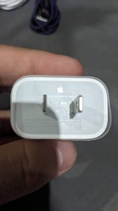 original I phone adapter. 20w.