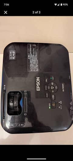 Epson EH-TW400 Projector 1280x800 2600 Lumens