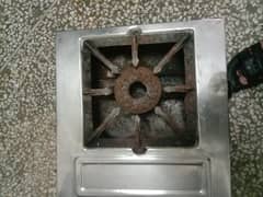 Stove in Steel Body