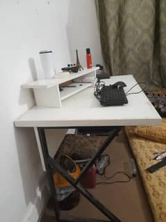 Computer Table with Monitor Stand Like New