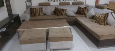 L shape sofa