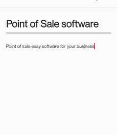 Point of sale Software