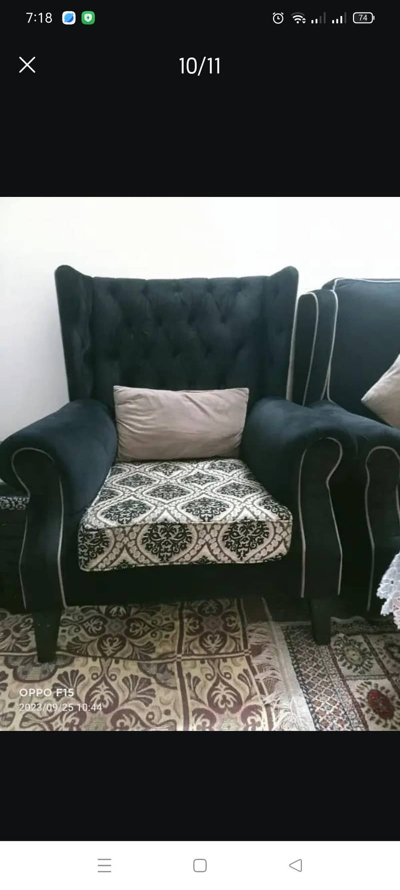 7 seater sofa set with tables set 1