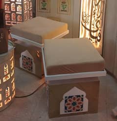 2 seaters (royal themed sofas)