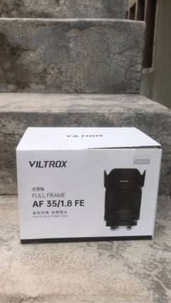 Viltrox Full Farme 35mm 1.8 lens for Sony e mount