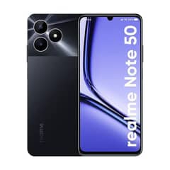 Realme Note 50 =4+128Gb with box and charger warranty available hai