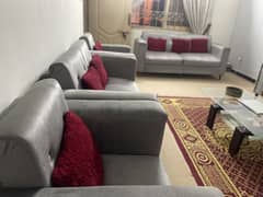 Italian style sofa set 7 seater