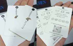 Hang tags / Woven labels