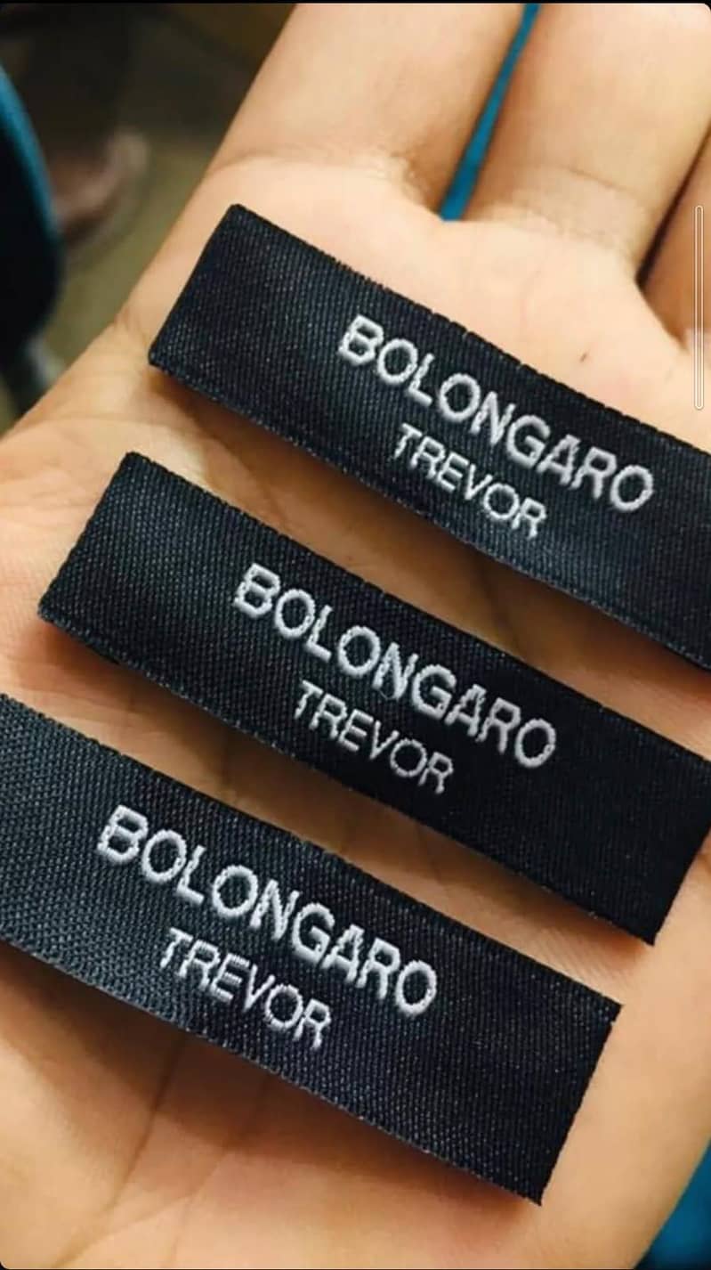 Woven labels 1
