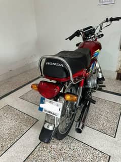 HONDA CD 70CC       Islamabad Number