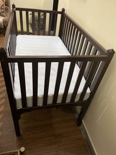 Baby crib / cot for sale. Mint condition. Master jet matress