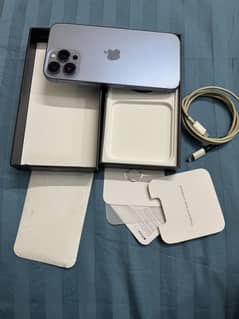 Iphone 13 pro max sierra blue 256gb PTA approved