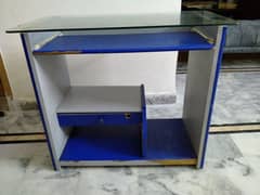 Wood Computer Table