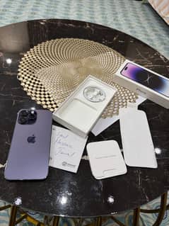 Iphone 14 Pro Max 256 HongKong Variant PTA APPROVED purple
