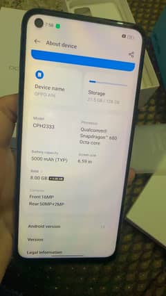 Oppo A96 contact num: 03200015782