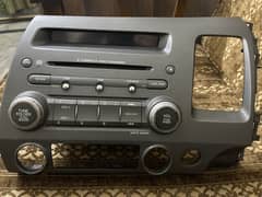 Audio cd player panel civic 2011