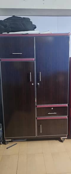 Brown wardrobe