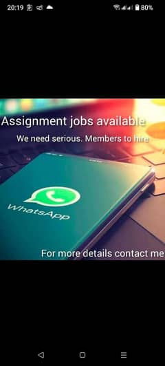 assignment work