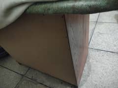 Pure wooden iron stand