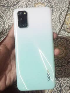 oppo A52 in good condition. Sirf panel ma lines ha camera k pas ha