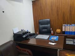 Imported Executive Table and Chair