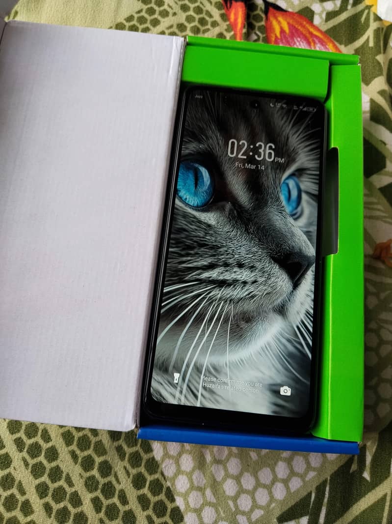 Infinix smart 8 pro in good condition with complete box 8