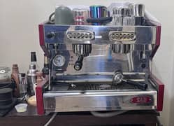Complete cafe setup-Espresso machine and Commercial Coffee  Grinder