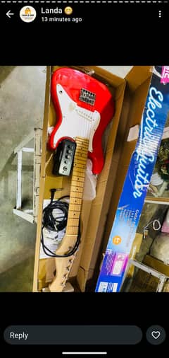 cb sky electric guitar brand new.