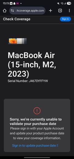 macbook Air M2