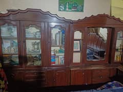 showcase and dressing table chinioti full pure wood