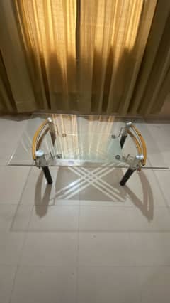 Elegant Glass Coffee Table