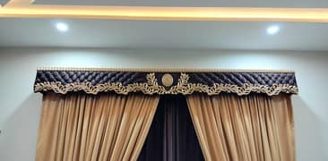 2x Curtain Slide Border
