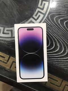 iphone 14 pro max 128 GB,  sealed pack.