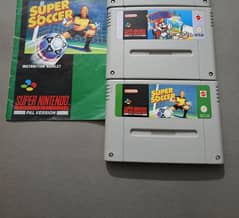 Nintendo SNES game cartridges