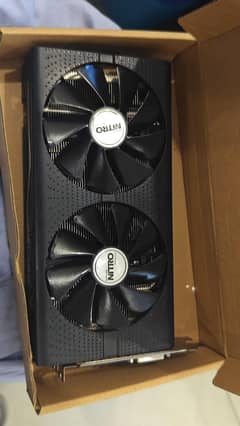 Amd rx580 8gb  2048sp black sapphire